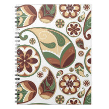 Paisley anteckningsbok
