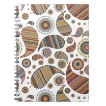 Paisley anteckningsbok