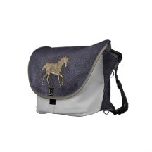Paisley hästmessenger bag