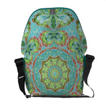 Paisley MandalaAbstact messenger bag