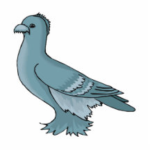 Pal Pigeon.png Acrylic Cut Out