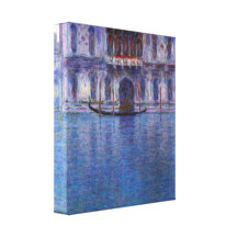 Palazzo vid Claude Monet Kanvasdukar Med Gallerikvalitet