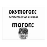Palin Oxymoron Vykort