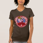 Palin Piggy läppstift Tee Shirts