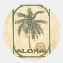 Palm22 ALOHA! Klistermärke