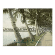 Palm Beach vykort 1905