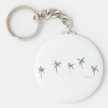 Palmträd Keychain Nyckelring