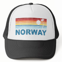 Palmträd Norge Trucker Keps