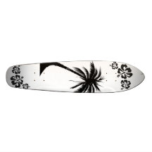 palmträd skateboard deck