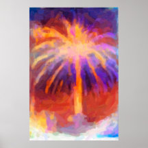 Palmträddagdröm Print