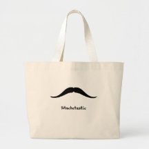 Pancho villamustasch tote bags