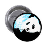 panda. färganpassadecirkel nål
