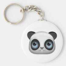 Panda Keychain Nyckel Ring