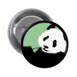 panda. seagreen cirkel nål