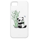 Panda som äter bambu iPhone 5 Case-Mate cases