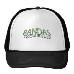 PANDAS FÖR RON PAUL BASEBALL HAT