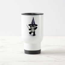 Pandatrollkarl för baby 3d kaffe mugg