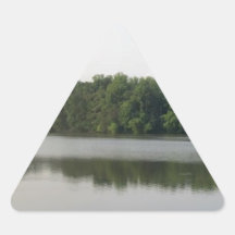 Panorama- av sjön Accotink Klistermärken