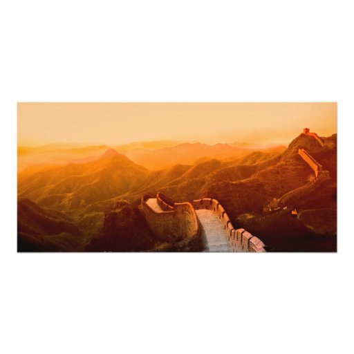 Panorama- beskåda av den underbara väggen, china konstfoto