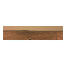 Panorama- beskåda av Mars 4 Fotontryck