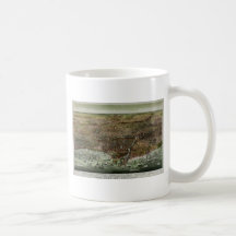 Panorama- Chicago 1892 Kaffe Koppar