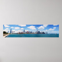 Panorama- Chicago Affischer
