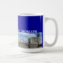 Panorama- Moscow cityscape Kaffe Mugg