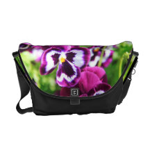 Pansie blom- Rickshawmessenger bag
