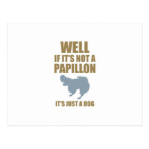Papillon Vykort