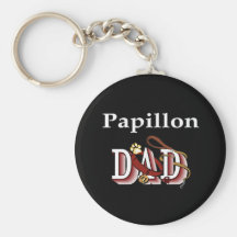 papillonpappa Keychain Nyckel Ringar