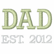 Pappa etablerad 2012 (anpassadet) hoodie