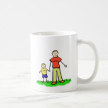 Pappa & mig mugg (som är blond med ingen titel)