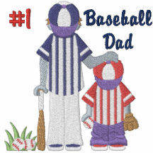 Pappa och barn för baseball #1