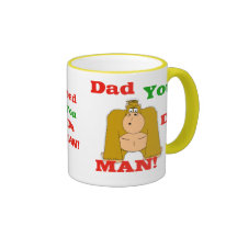 Pappa~ som du Da bemannar! Kaffe Mugg