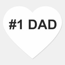 Pappan #1 | numrerar 1 pappa | den lyckliga fars d klistermärke