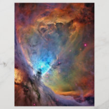 Papper för hantverk för Orion Nebulautrymme - sid2 Custom Flyer