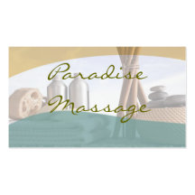 Paradismassage Visitkort