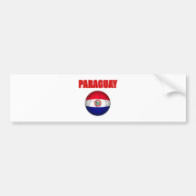 Paraguay Futbol T-tröja Bildekaler