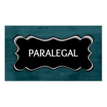 Paralegalelegantnamn pläterar visitkort mallar