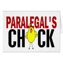 PARALEGALS CHICK HÄLSNINGS KORT