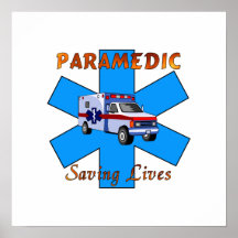 Paramedicinska besparingliv affisch