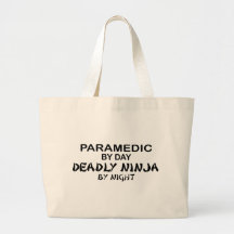Paramedicinska dödliga Ninja vid natt Tygkassar