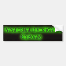 Paranormal utredare bildekaler