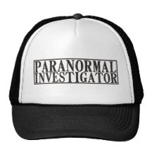 Paranormal utredare trucker keps