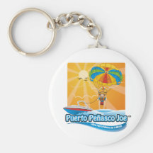 Parasailing i Mexico Nyckel Ring