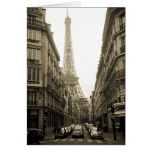 Paris Hälsningskort