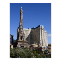 Paris kasino i Las Vegas Vykort