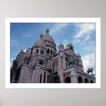 Paris Sacré-Coeur Affisch