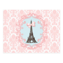 Paris vintage vykort