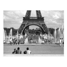 Parisian pojkar Postcared Vykort